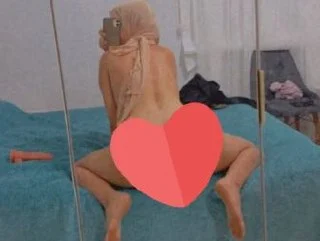 Amcığı Alev Almış Azgın Türbanlı