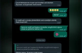 Grup seks yapan gençler sikiş sonrası whatsapp muhabbeti