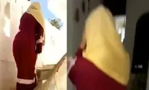 Eve Attığı Türbanlı Suriyeli