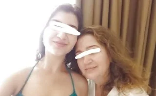 Olgun Çiğdem hanım ve kızı
